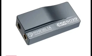 ROSESELSA RS9039 휴대용 플래그십 등급 USB DAC/AMP