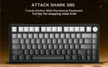 ATTACK SHARK X85 블루투스 기계식 키보드