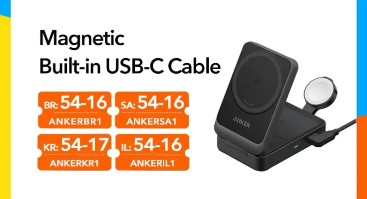 Anker MagGo 3-in-1 충전 스테이션