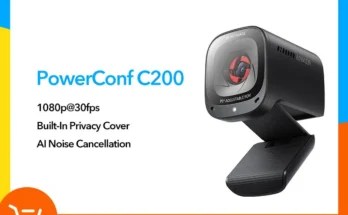 Anker PowerConf C200 노트북 컴퓨터용 미니 USB 웹 카메라