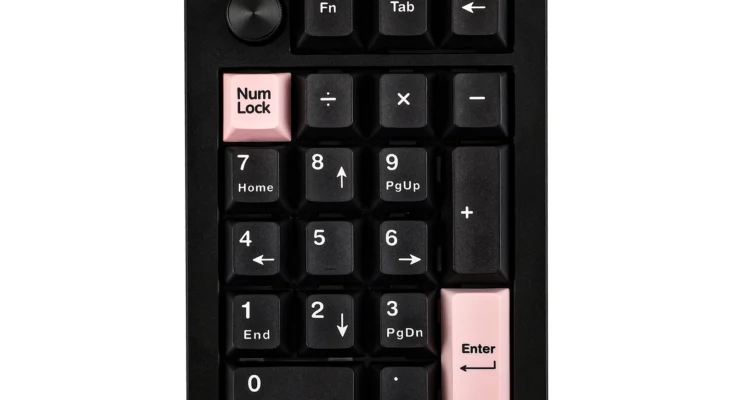 EPOMAKER EK21-X 알루미늄 VIA 프로그래밍 가능 개스킷 마운트 번호 패드
