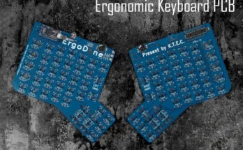 Ergodone Ergo 맞춤형 기계식 키보드 TKG-TOOLS