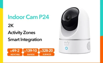 Eufy 보안 솔로 2K 실내 캠