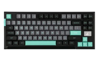 Feker IK85 플러스 83 키 리프 용수철 개스킷 장착 기계식 키보드