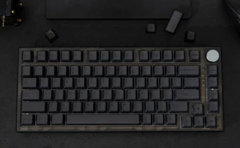 144 키 GMK 클론 다크 키캡 미니멀리즘 블랙 PBT 염료 하위 키캡