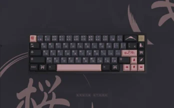 GMK 나이트 사쿠라 키캡 139/156 키