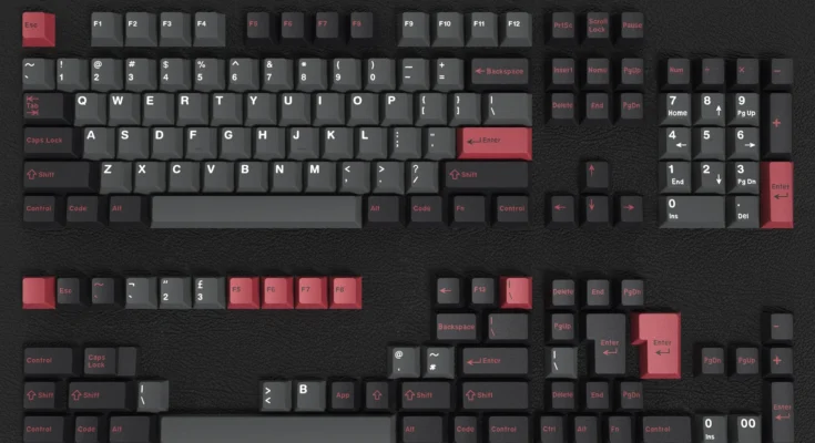 172 키 더블 샷 GMK Evil Dolch 키캡