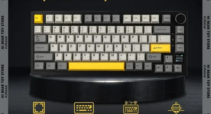 Ajazz AK820Pro 게이머 기계식 키보드
