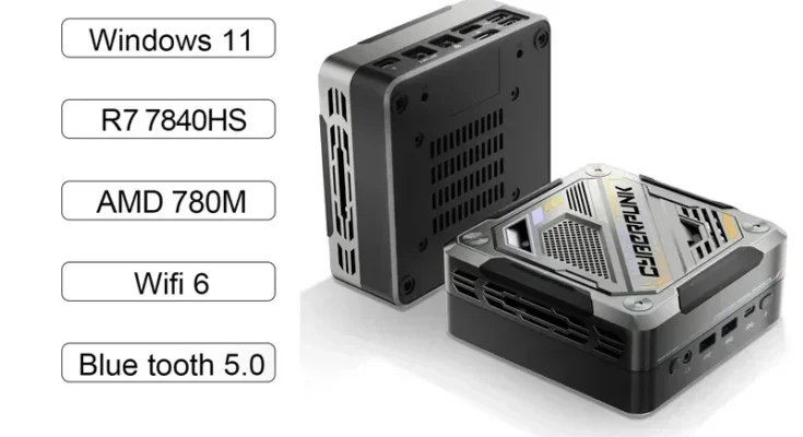 Chatreey AN3 미니 PC 게임 데스크탑 컴퓨터
