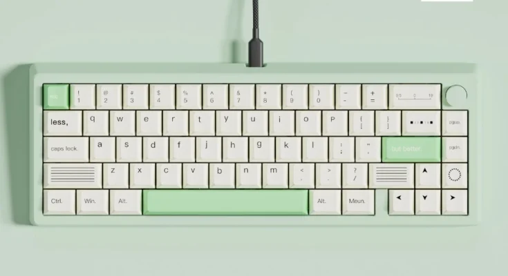 ECHOME to Nature 테마 키캡 PBT 128 키 맞춤형 미니멀리스트 키보드 캡