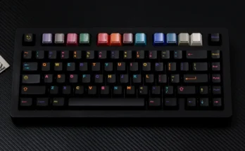 GMK 블랙 컬러 테마 키캡 세트