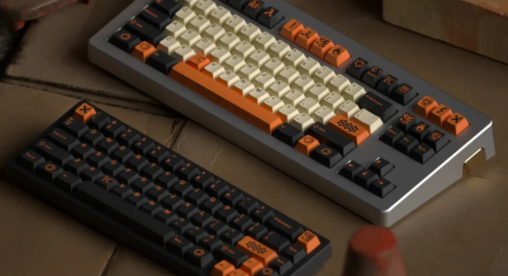 GMK 카본 키캡 PBT 염료 승화 키캡