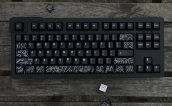 GMK 캐년 블랙 키캡