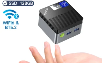 GMKtec 데스크탑 컴퓨터 작업 미니 PC