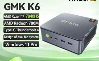 GMKtec 미니 PC GMK K6 AMD R7-7840HS NUCBOX