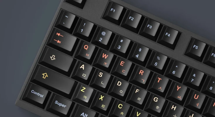 Gateron Cherry MX 스위치 게이머 키보드용 129 키