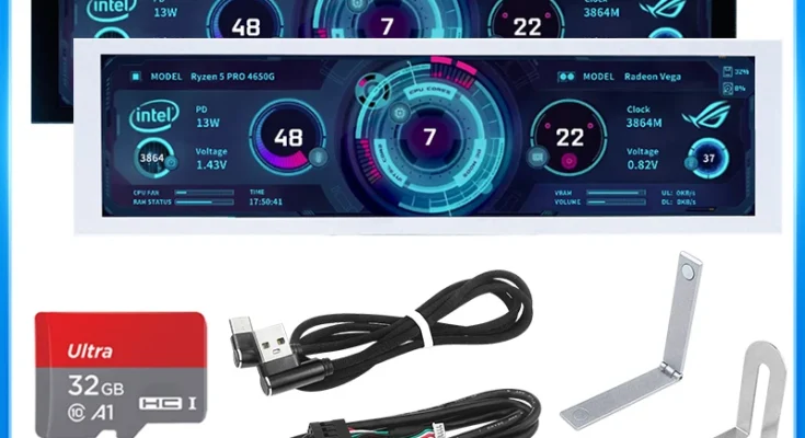 IPS C 타입 보조 화면 USB-C 인터페이스