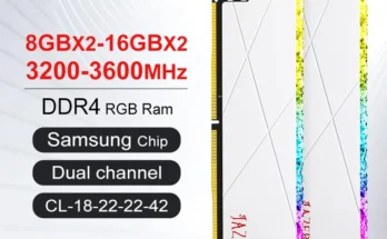JAZER 데스크탑용 오버클러킹 성능 RGB RAM