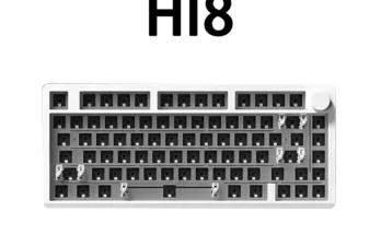 Leobog Hi8 화이트 키보드 키트