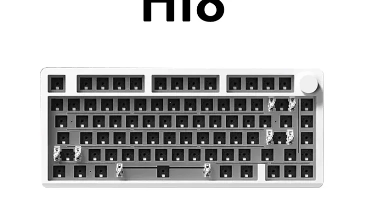 Leobog Hi8 화이트 키보드 키트