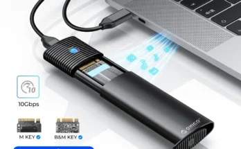 ORICO M2 SSD 인클로저 NVMe NGFF 10Gbps PCIe M.2 SSD 케이스 휴대용 USB C 3.2 Gen2