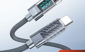 Toocki 샤오미 맥북용 투명 케이블