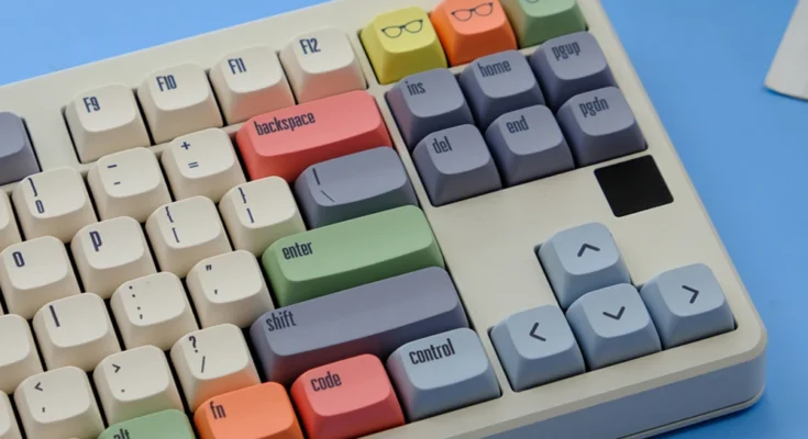 XDA PBT 키캡 염료 서브 키캡