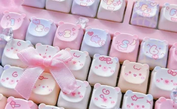 귀여운 귀여운 곰 키캡