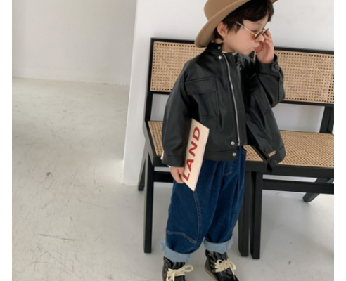 아기가죽자켓