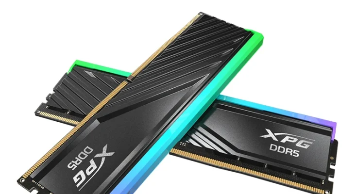 오리지널 ADATA XPG 랜서 블레이드 RGB DDR5 데스크탑 메모리 RAM