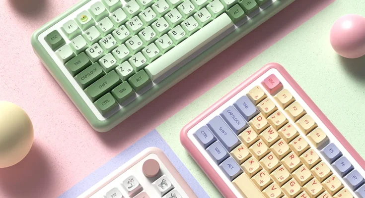 체리 MX 기계식 키보드용 XDA 프로필 PBT 키캡