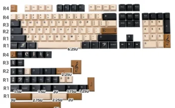 GMK Maestro PBT 키캡 140 키