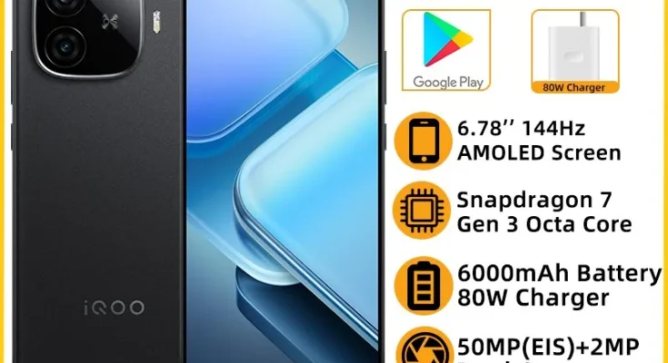 IQOO Z9 5G NFC 스냅드래곤 7 세대 3 옥타코어 스마트폰