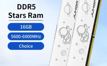 JUHOR DDR5 16GB 5600MHz 6000MHz DIMM 데스크톱 컴퓨터 게임 메모리 램