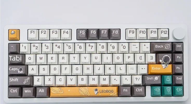 LEOBOG 130 키 PBT 키캡