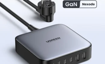 UGREEN 200W Gan 충전기 데스크탑 노트북 급속 충전기 6-in-1 어댑터 iPhone 15 14 Pro Max Xiaomi 삼성 태블릿 휴대폰 충전기