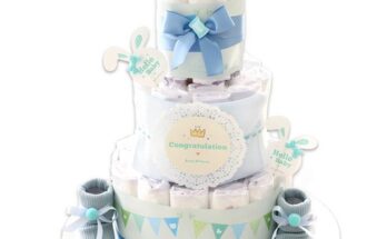 기저귀케이크픽업