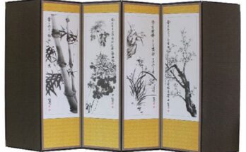 친필반야심경병풍