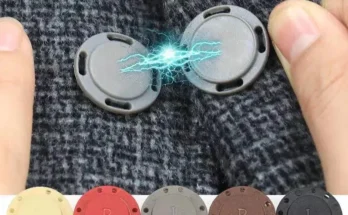 PVC 보이지 않는 슈퍼 마그네틱 스냅 패스너 버튼 22mm/26mm