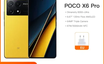 글로벌 버전 POCO X6 프로 5G 256GB/512GB 디멘시티 8300 울트라 67W 64MP 트리플 카메라