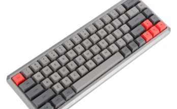 Epomaker-GK68X 68 키 핫 스왑 RGB 유형-C 유선 기계식 키보드