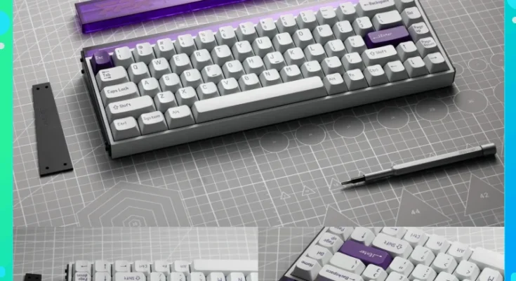 FPX Melgeek Made68 마그네틱 스위치 기계식 키보드