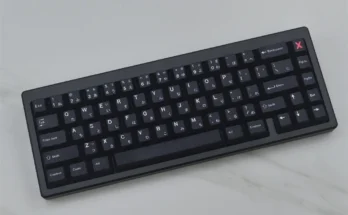 GMK Wob 키캡 체리 프로필 일본 미니멀리스트 블랙 키캡