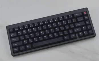GMK Wob 키캡 체리 프로필 일본 미니멀리스트 블랙 키캡