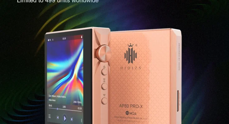 Hidizs-AP80 PRO X 블루투스 휴대용 음악 플레이어