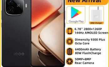 IQOO Z9 터보 플러스 5G NFC 밀도 9300 플러스
