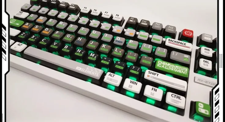 PBT 열 승화 기계식 키보드 키캡 세트