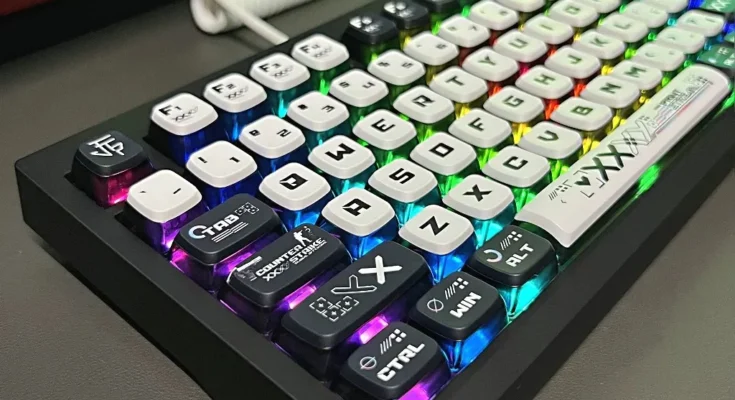 게임용 OEM 백라이트 키캡