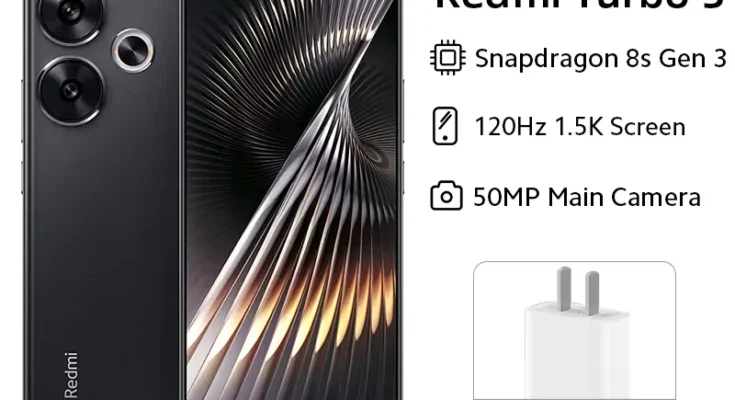 샤오미 레드미 터보 3 스냅드래곤 8s Gen 3 NFC 120Hz 1.5K 스크린 50MP 카메라 256GB 512GB 1TB 롬 5000mAh 스마트폰 중국 버전입니다