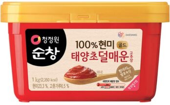 전혀안매운고추장